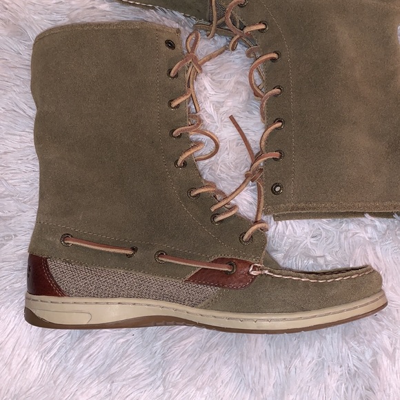 🤎WOMEN’S SPERRY TOP SIDER HIKERFISH LACE UP BOOTS🤎 - Picture 13 of 14